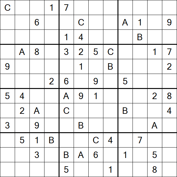 Sudoku 12x12 - Difficile