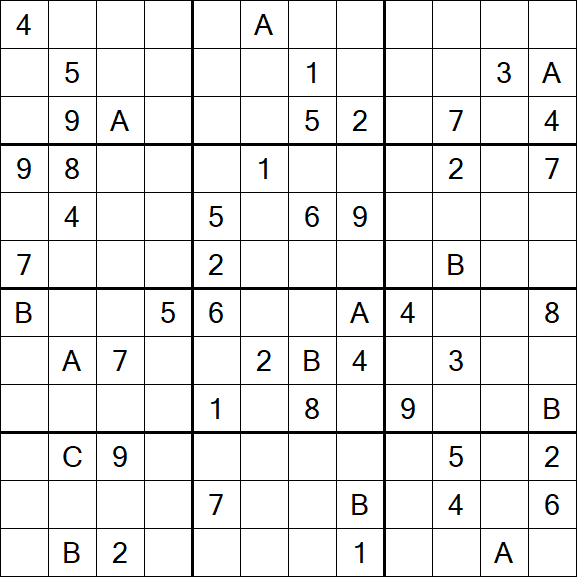 Sudoku 12x12 - Hard