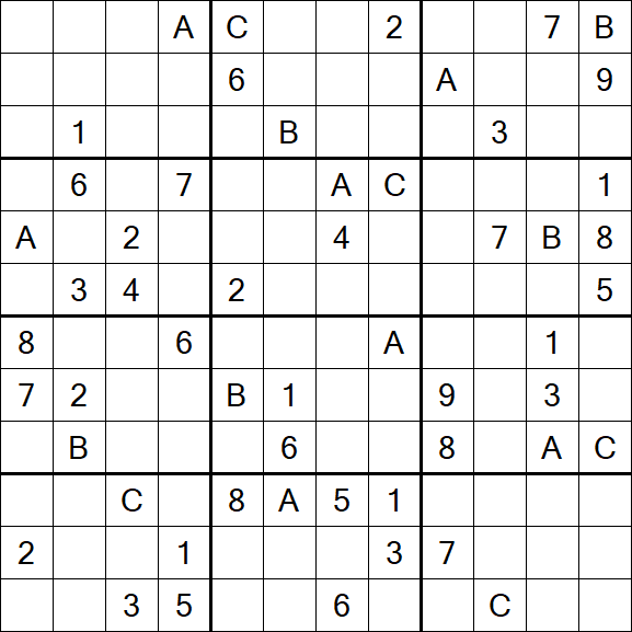 Sudoku 12x12 - Hard