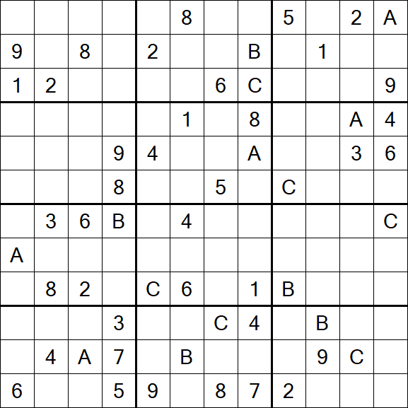 Sudoku 12x12 - Hard
