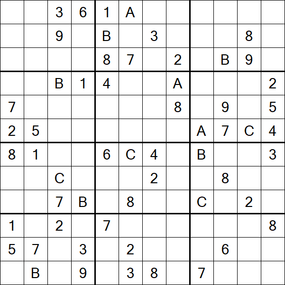 Sudoku 12x12 - Hard