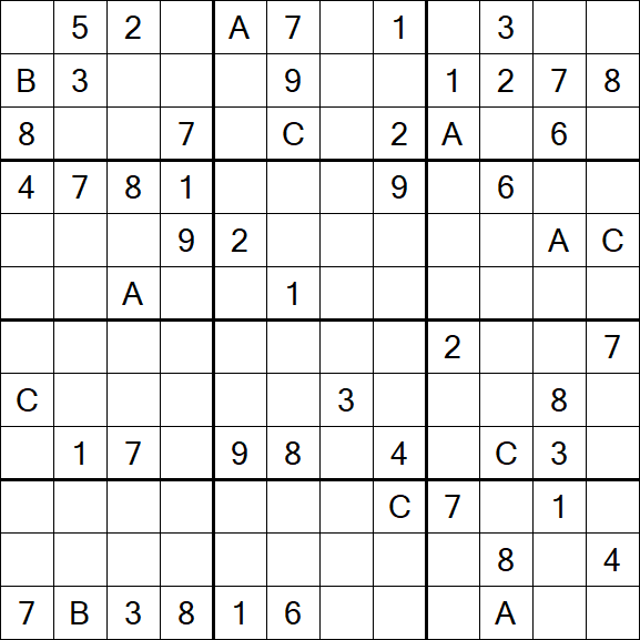 Sudoku 12x12 - Hard