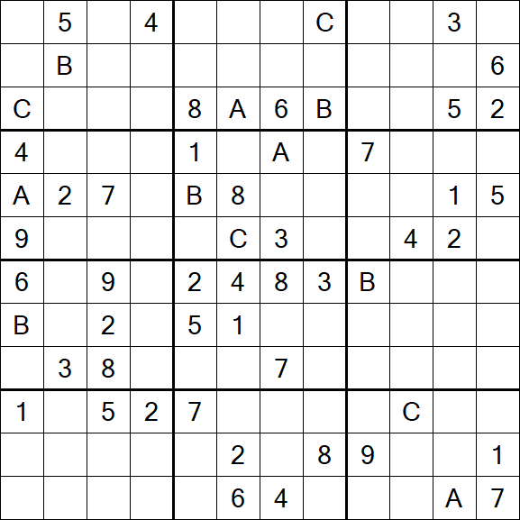 Sudoku 12x12 - Hard