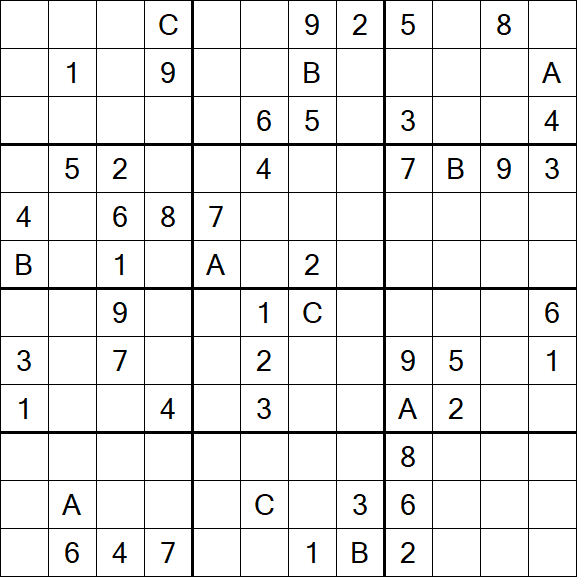 Sudoku 12x12 - Hard