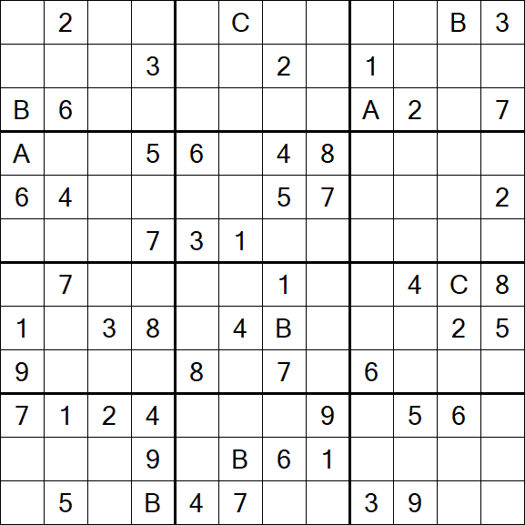 Sudoku 12x12 - Hard