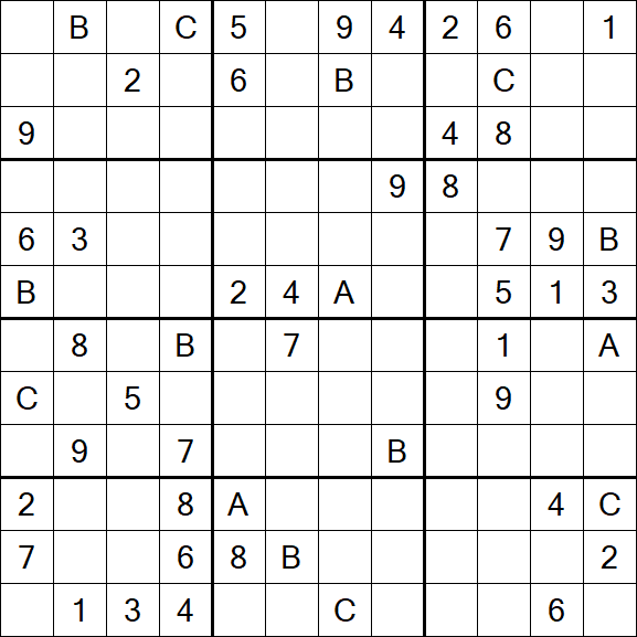 Sudoku 12x12 - Hard