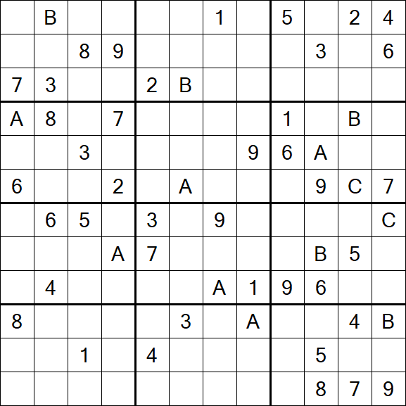 Sudoku 12x12 - Hard