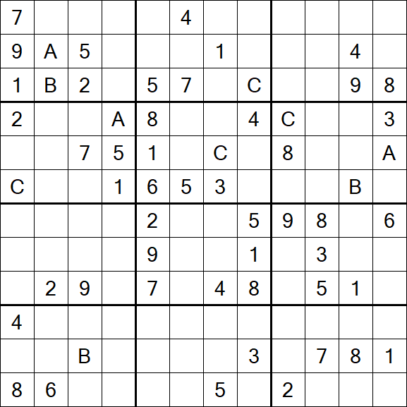 Sudoku 12x12 - Hard