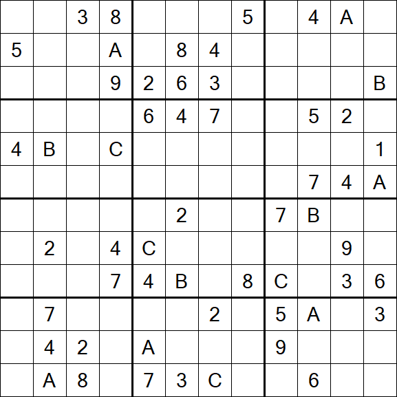 Sudoku 12x12 - Hard
