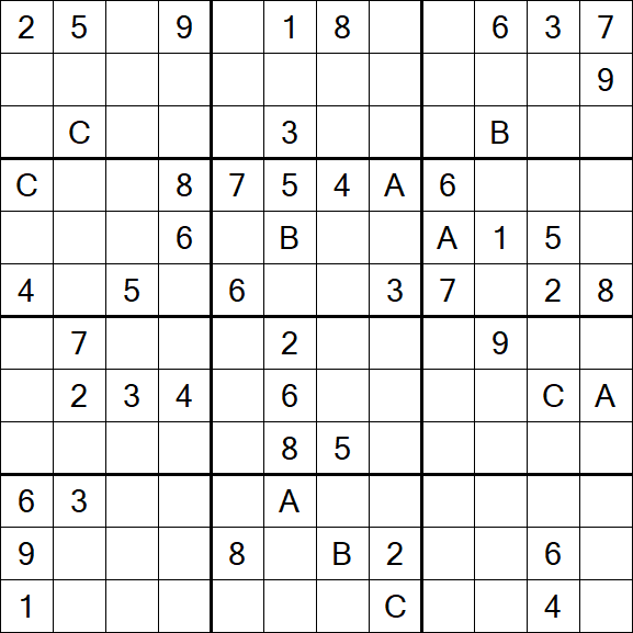 Sudoku 12x12 - Difícil