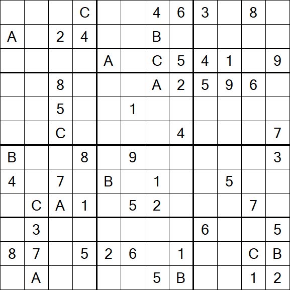 Sudoku 12x12 - Difícil