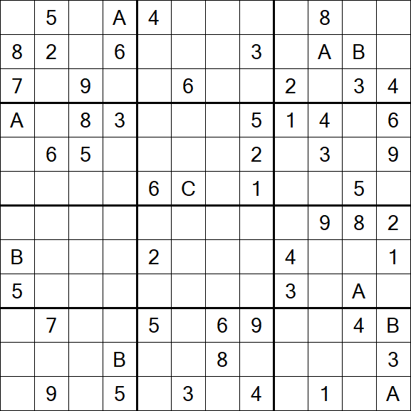 Sudoku 12x12 - Hard