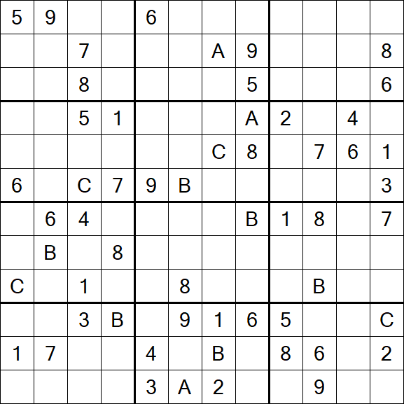 Sudoku 12x12 - Difficile