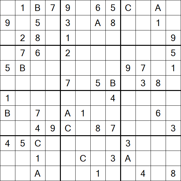 Sudoku 12x12 - Hard