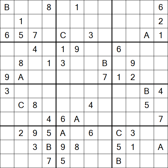 Sudoku 12x12 - Hard