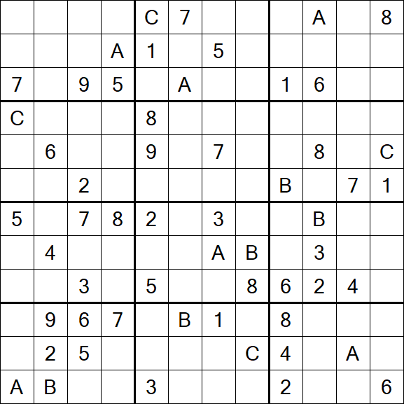 Sudoku 12x12 - Hard
