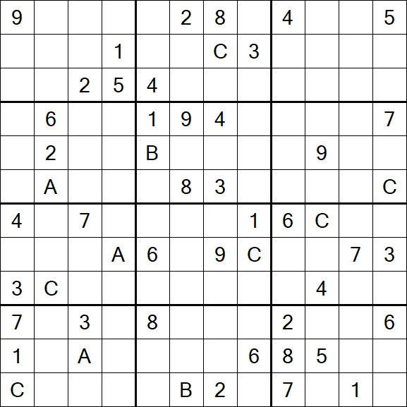 Sudoku 12x12 - Hard