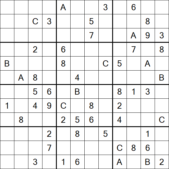 Sudoku 12x12 - Hard
