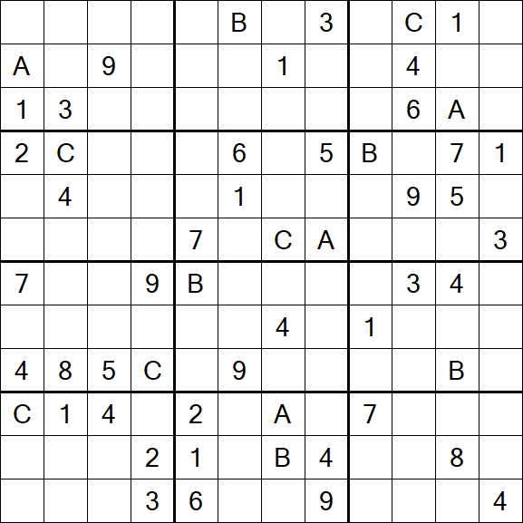 Sudoku 12x12 - Difícil