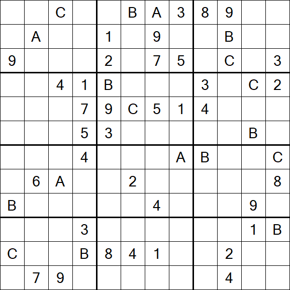 Sudoku 12x12 - Hard