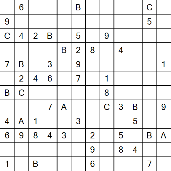 Sudoku 12x12 - Difficile
