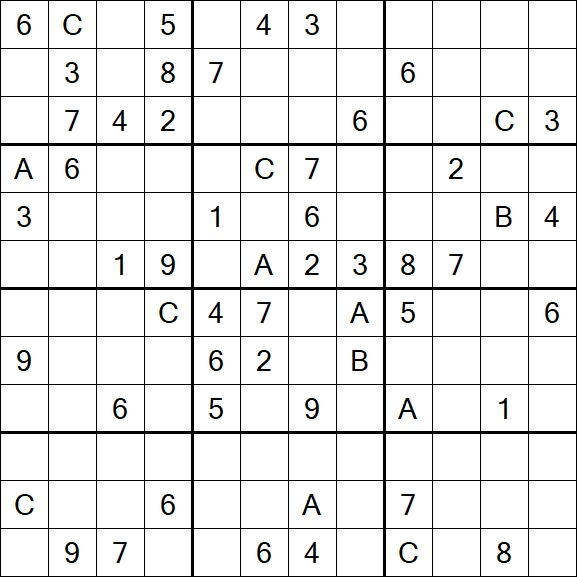 Sudoku 12x12 - Difícil