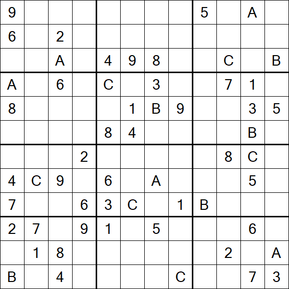 Sudoku 12x12 - Difícil