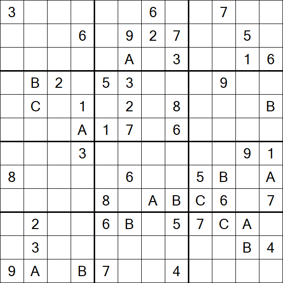 Sudoku 12x12 - Difícil