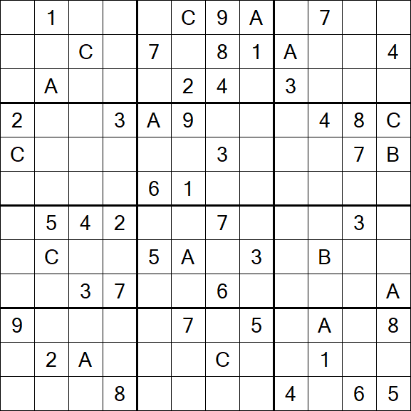 Sudoku 12x12 - Difícil