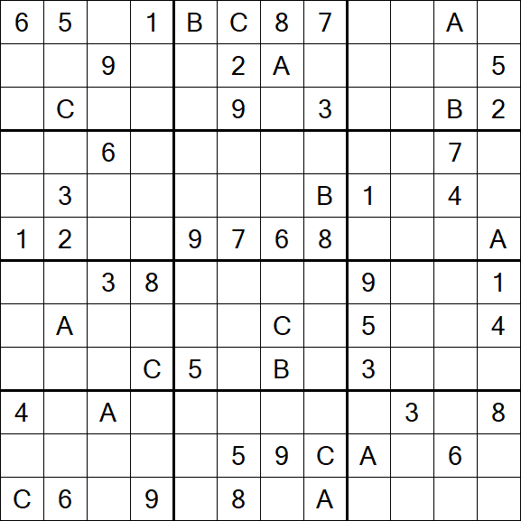 Sudoku 12x12 - Difícil