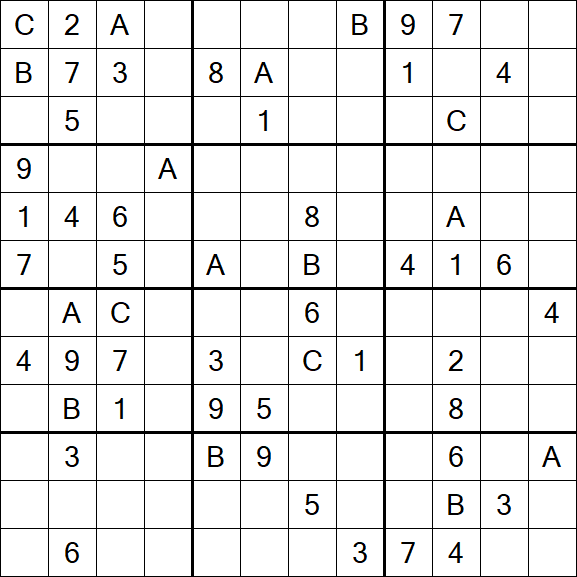 Sudoku 12x12 - Difícil