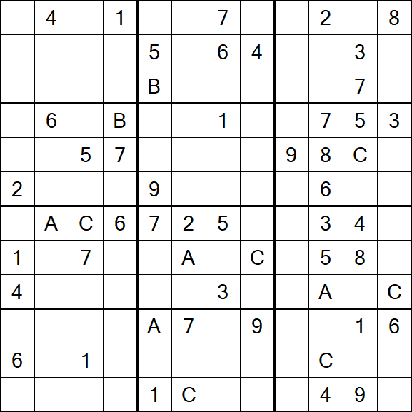 Sudoku 12x12 - Difícil
