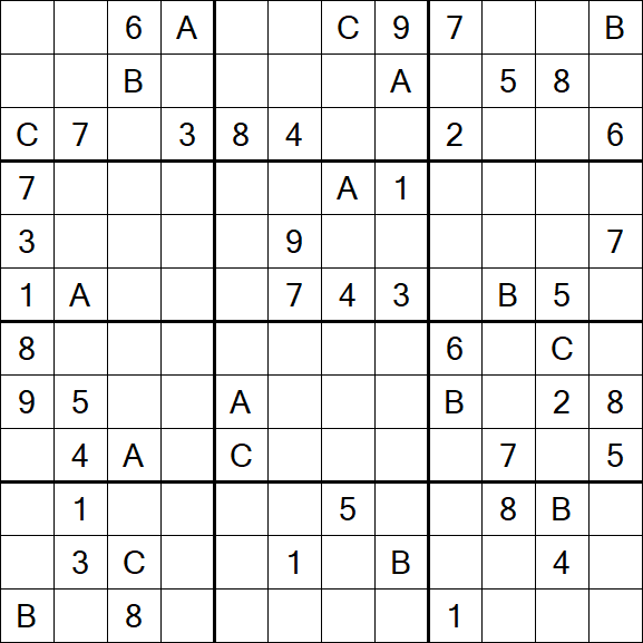Sudoku 12x12 - Difficile