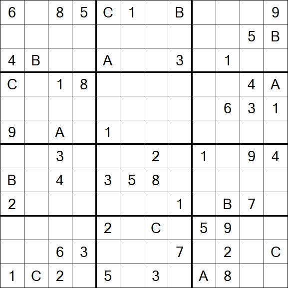 Sudoku 12x12 - Difícil