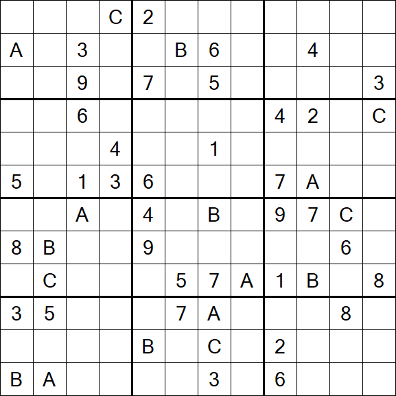 Sudoku 12x12 - Difícil