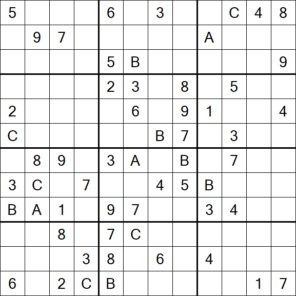Sudoku 12x12 - Difícil