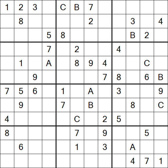 Sudoku 12x12 - Difícil