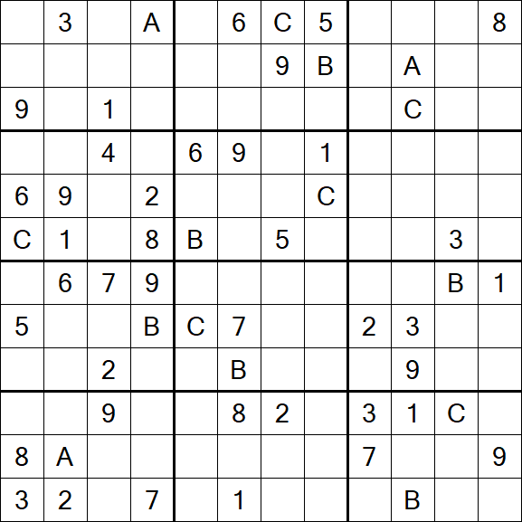Sudoku 12x12 - Difícil