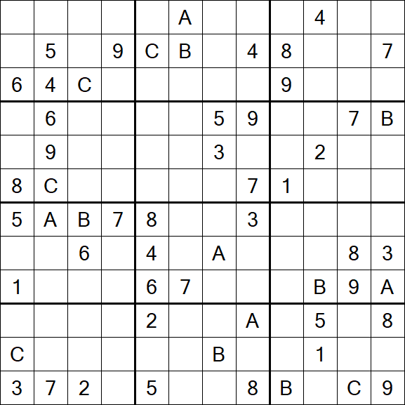 Sudoku 12x12 - Hard