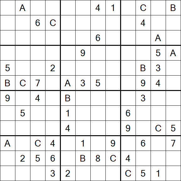 Sudoku 12x12 - Hard