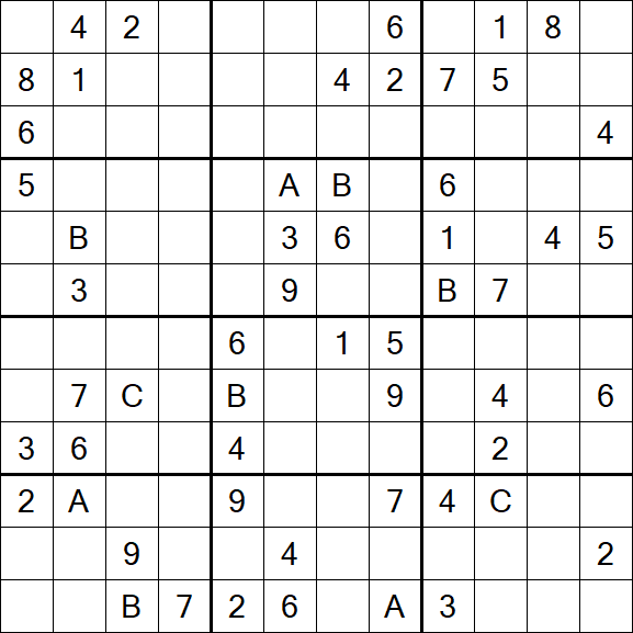Sudoku 12x12 - Hard
