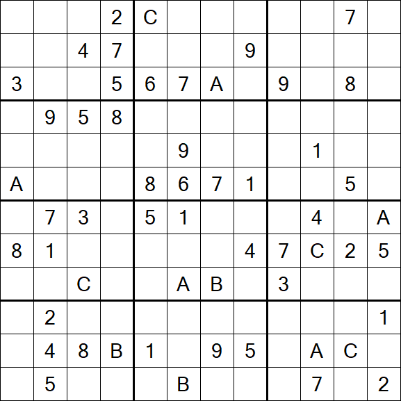 Sudoku 12x12 - Hard