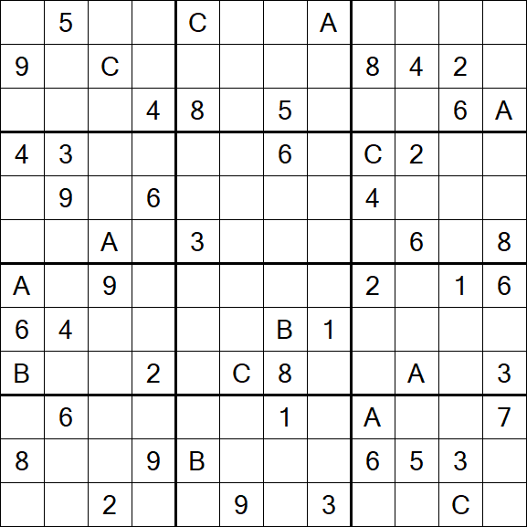 Sudoku 12x12 - Hard