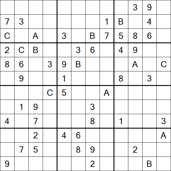 Sudoku 12x12 - Hard