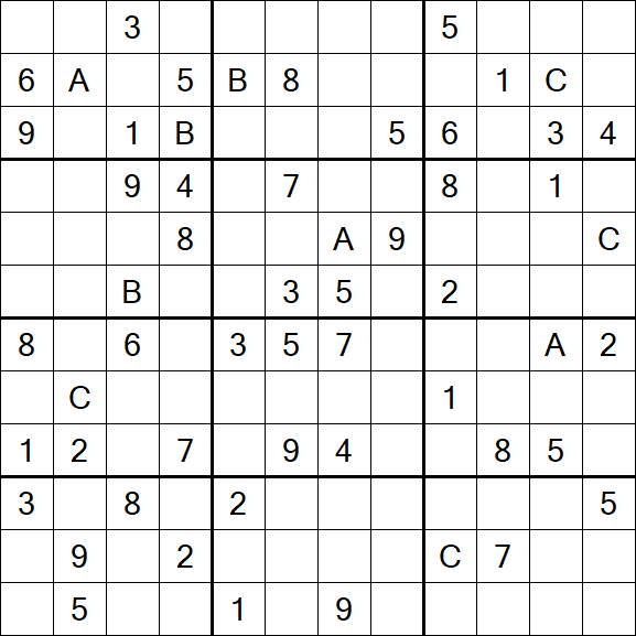 Sudoku 12x12 - Hard