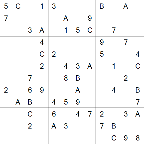 Sudoku 12x12 - Hard