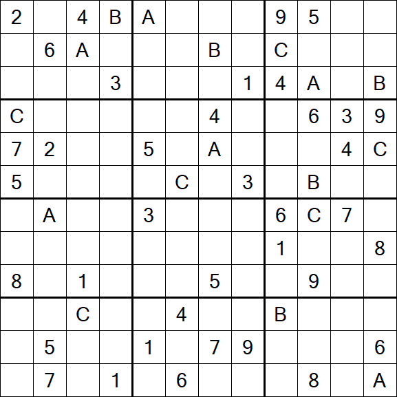 Sudoku 12x12 - Hard