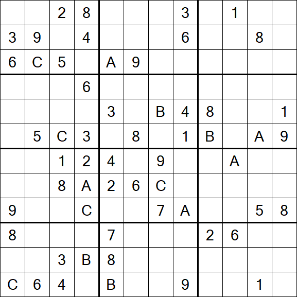 Sudoku 12x12 - Hard