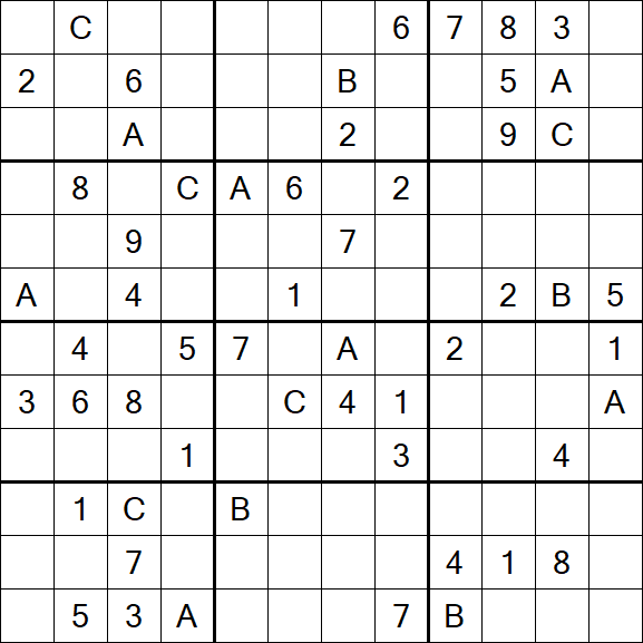 Sudoku 12x12 - Hard