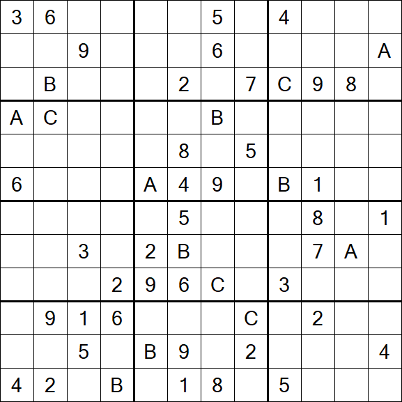 Sudoku 12x12 - Hard